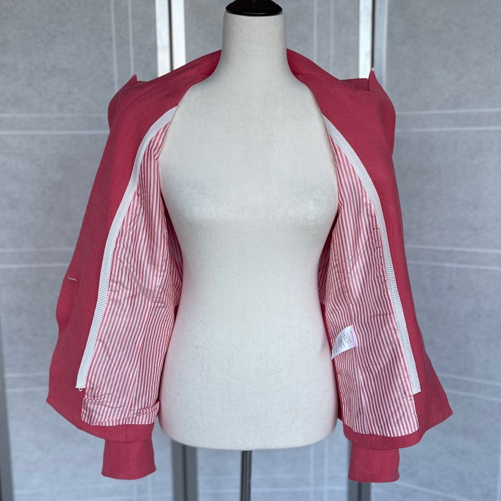 Veronica Beard Melon Danielle Dickey Jacket Sz 4 - image 7